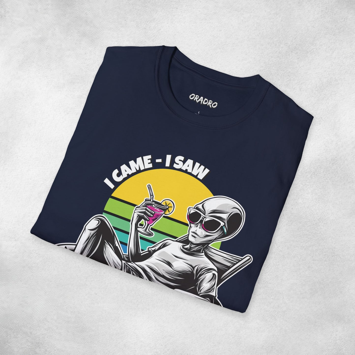 Came Saw Relaxed Alien T-shirt