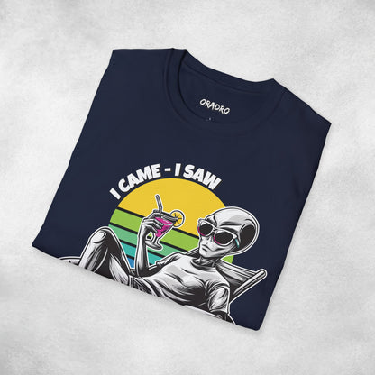Came Saw Relaxed Alien T-shirt
