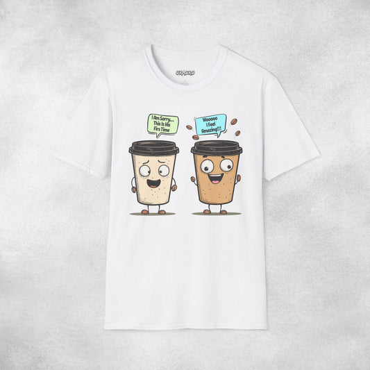 I Feel Amazing Coffee Cups T-shirt