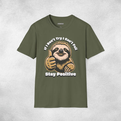Try Not, Win Not - Sloth T-shirt