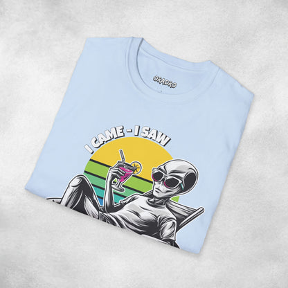 Came Saw Relaxed Alien T-shirt