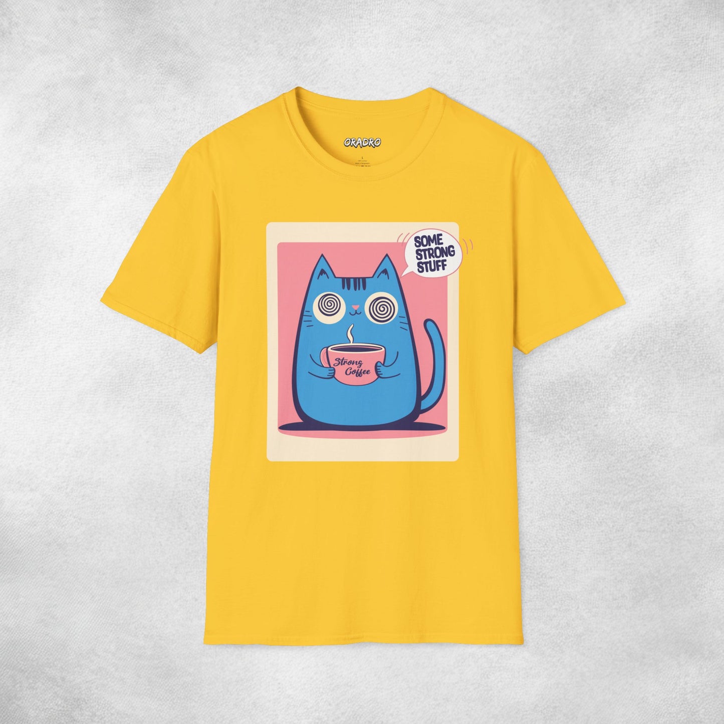 Some Strong Stuff Cat T-shirt