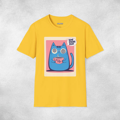 Some Strong Stuff Cat T-shirt