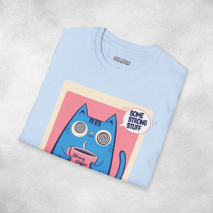 Some Strong Stuff Cat T-shirt