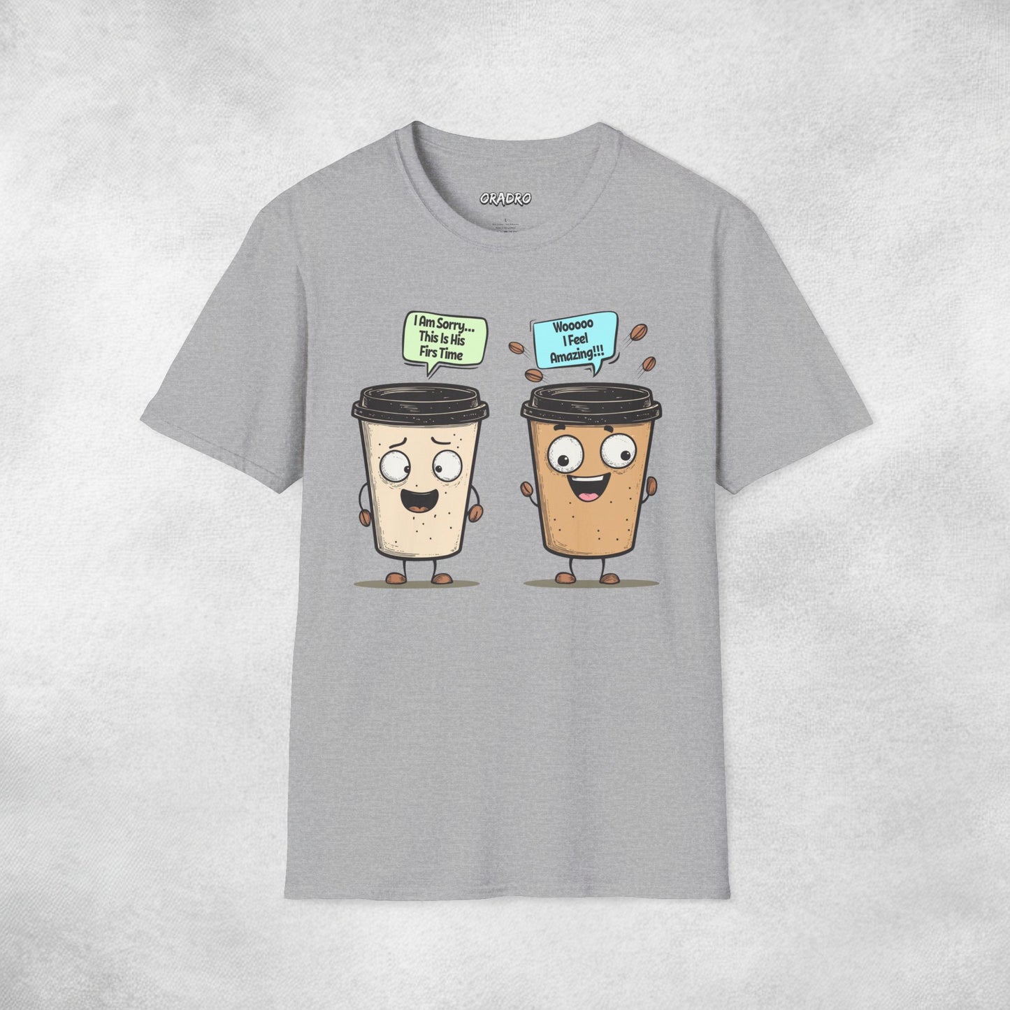 I Feel Amazing Coffee Cups T-shirt