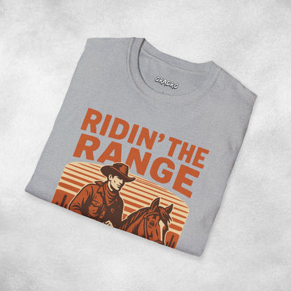 Ridin’ the Range - Cowboy T-shirt