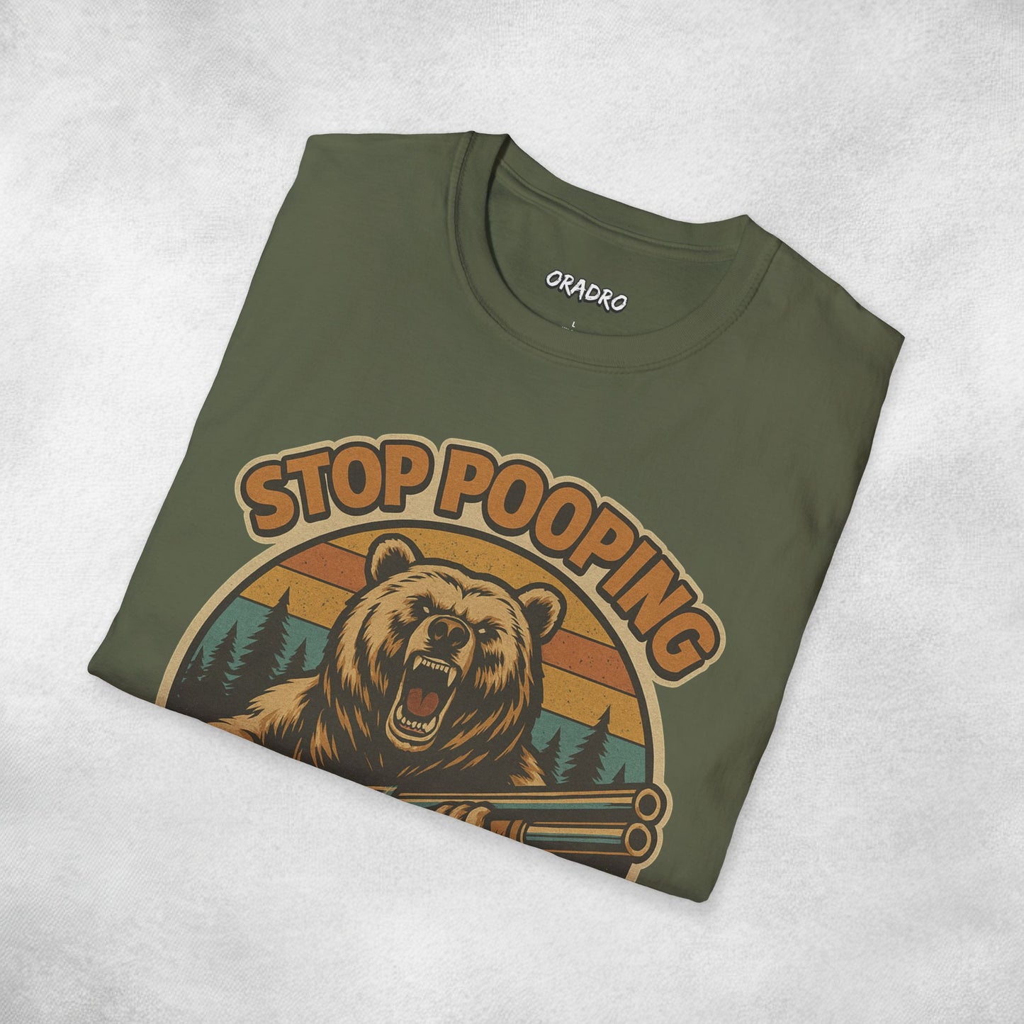 Stop Pooping In My Woods T-shirt