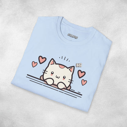 Charming Cat Hi T-shirt