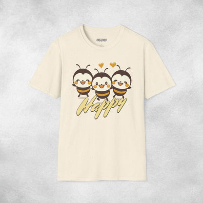 Be Happy Bees T-shirt