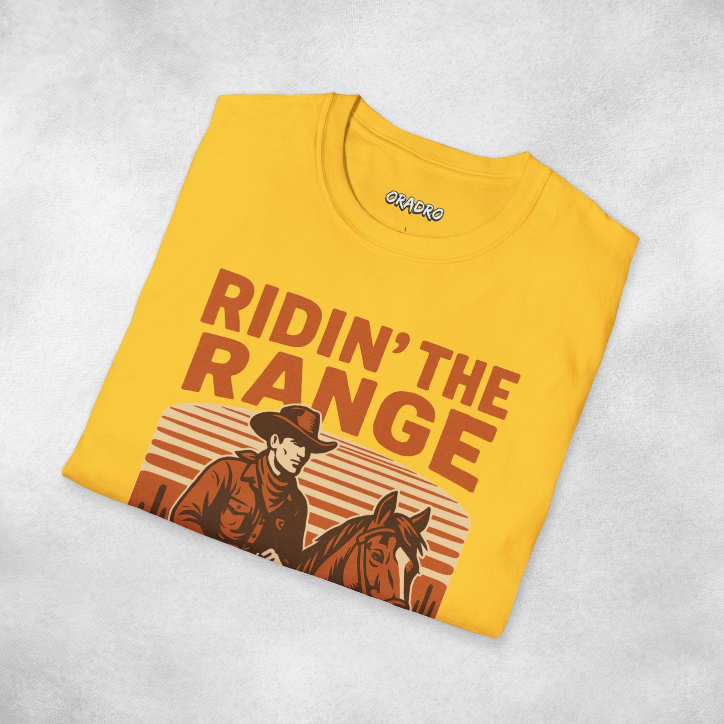 Ridin’ the Range - Cowboy T-shirt