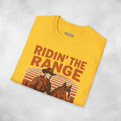 Ridin’ the Range - Cowboy T-shirt