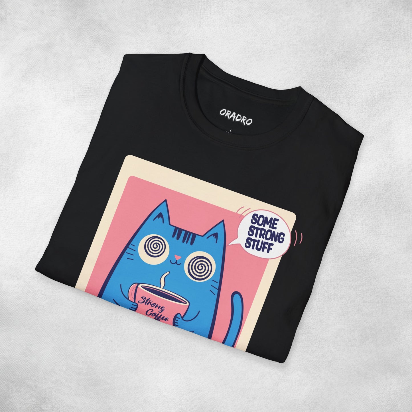 Some Strong Stuff Cat T-shirt