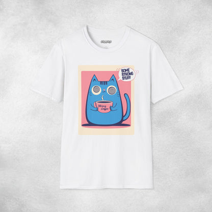 Some Strong Stuff Cat T-shirt