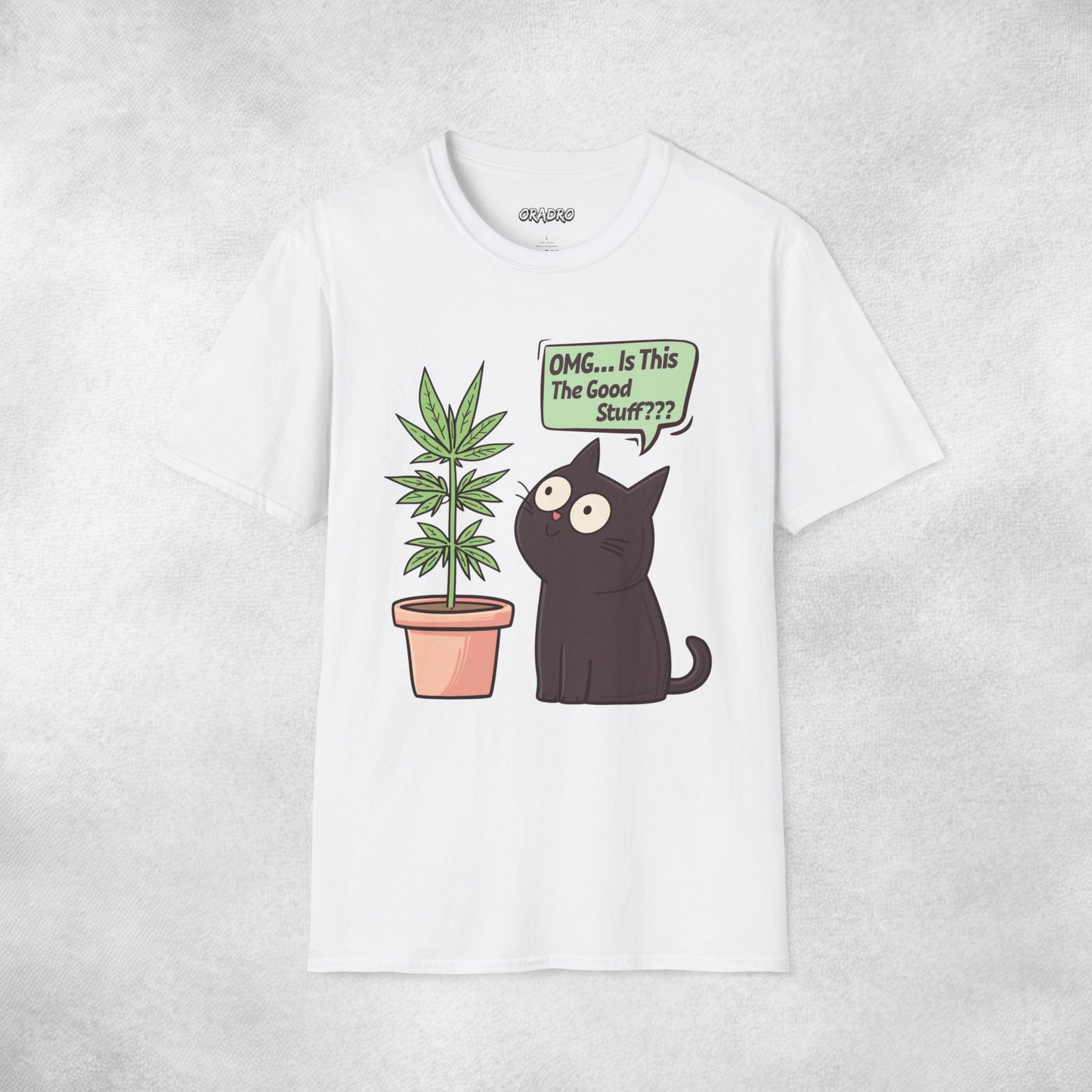 Omg Is This The Good Stuff Cat T-shirt
