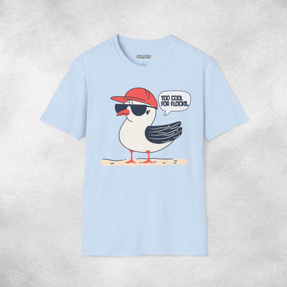 Too Cool For Flocks Seagale T-shirt