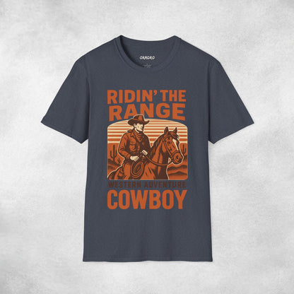 Ridin’ the Range - Cowboy T-shirt