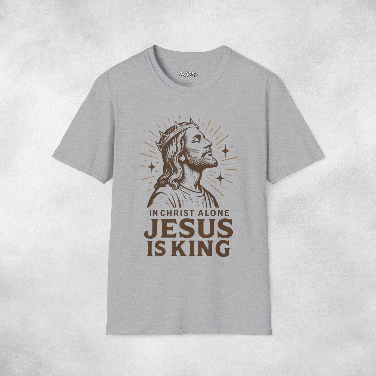 In Christ Alone - Jesus T-shirt