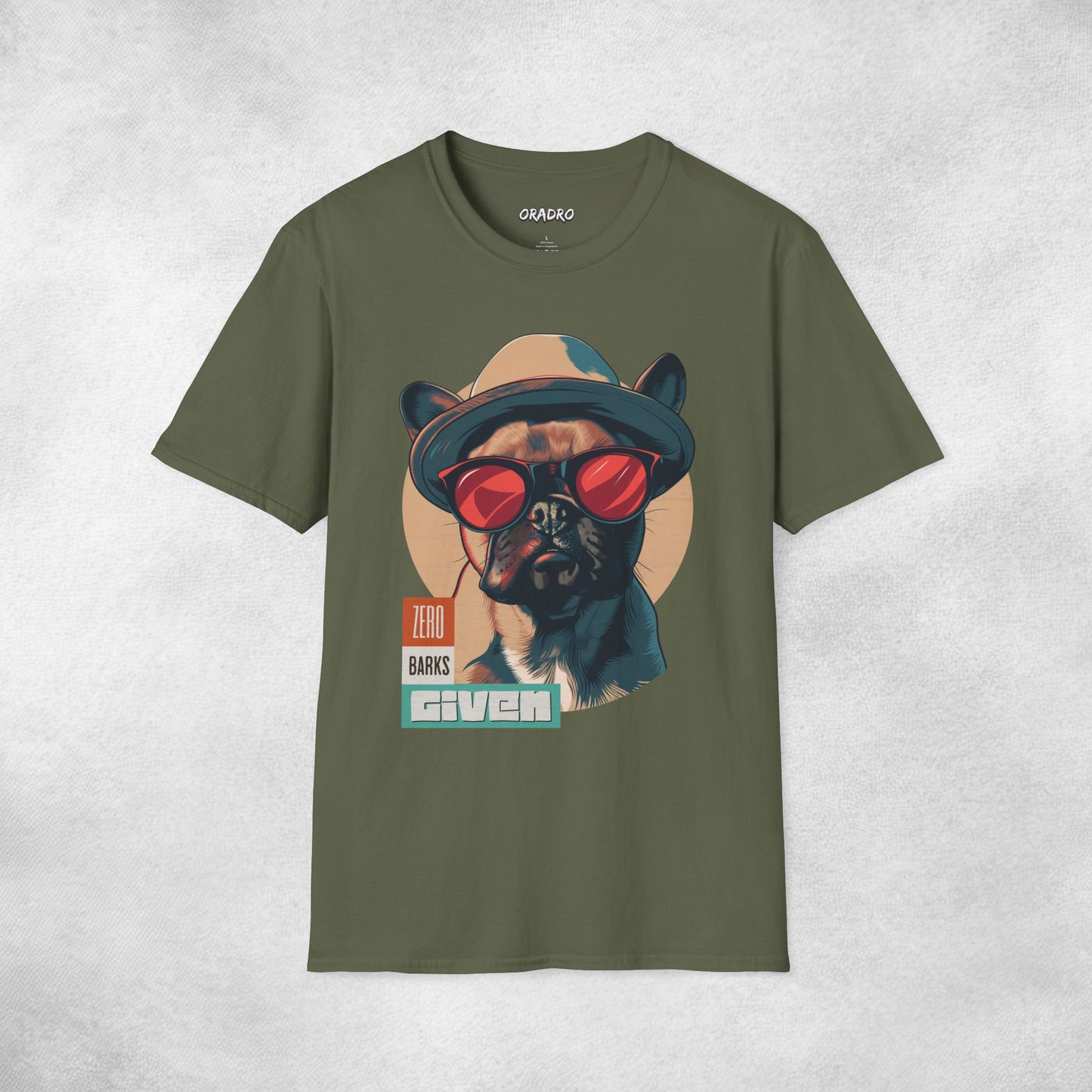 Zero Barks Given T-shirt