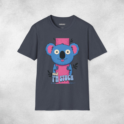 Help I'm Stuck - Koala T-shirt