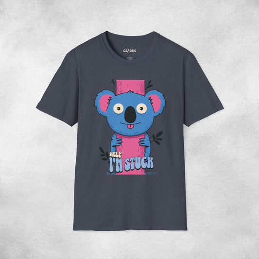 Help I'm Stuck - Koala T-shirt