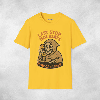 Last Stop Holidays T-shirt