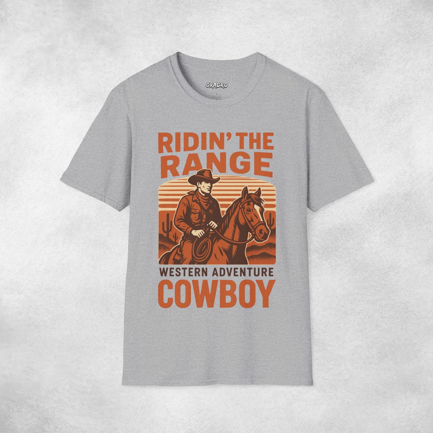 Ridin’ the Range - Cowboy T-shirt