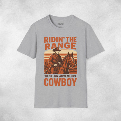 Ridin’ the Range - Cowboy T-shirt