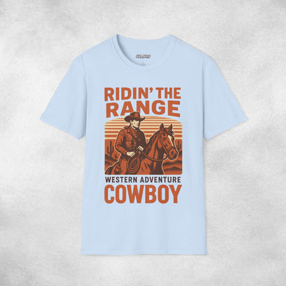 Ridin’ the Range - Cowboy T-shirt