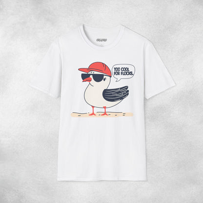 Too Cool For Flocks Seagale T-shirt