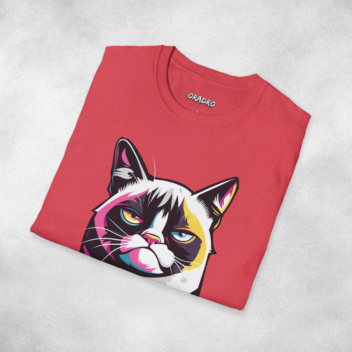Stay Happy, I Won’t Cat T-shirt