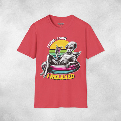 Came Saw Relaxed Alien T-shirt