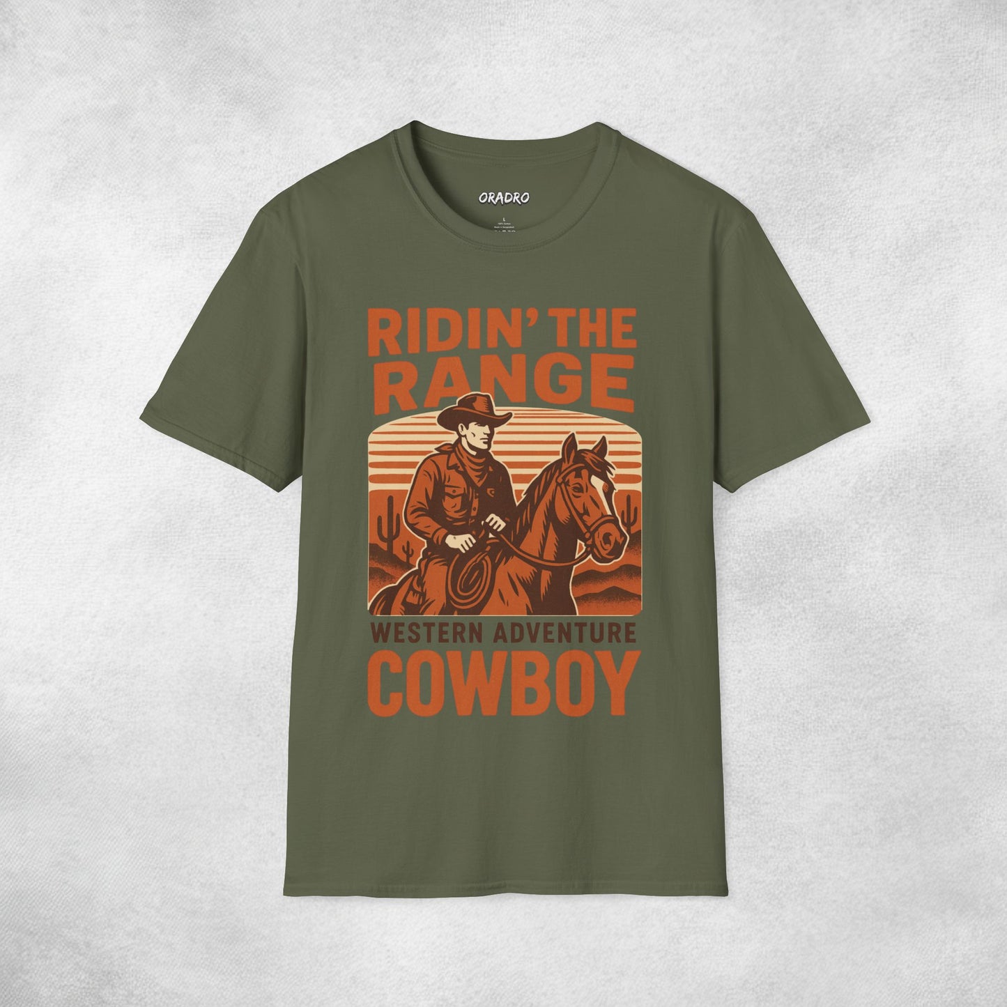 Ridin’ the Range - Cowboy T-shirt