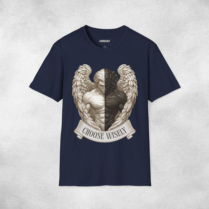 Choose Wisely Angel T-shirt