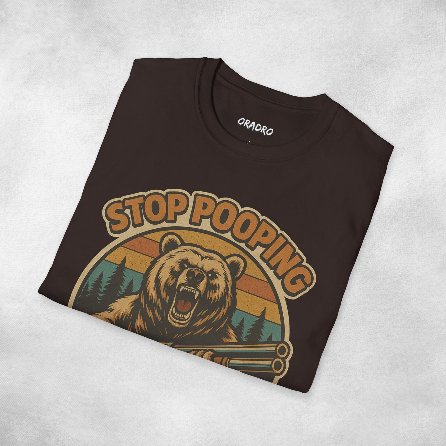 Stop Pooping In My Woods T-shirt