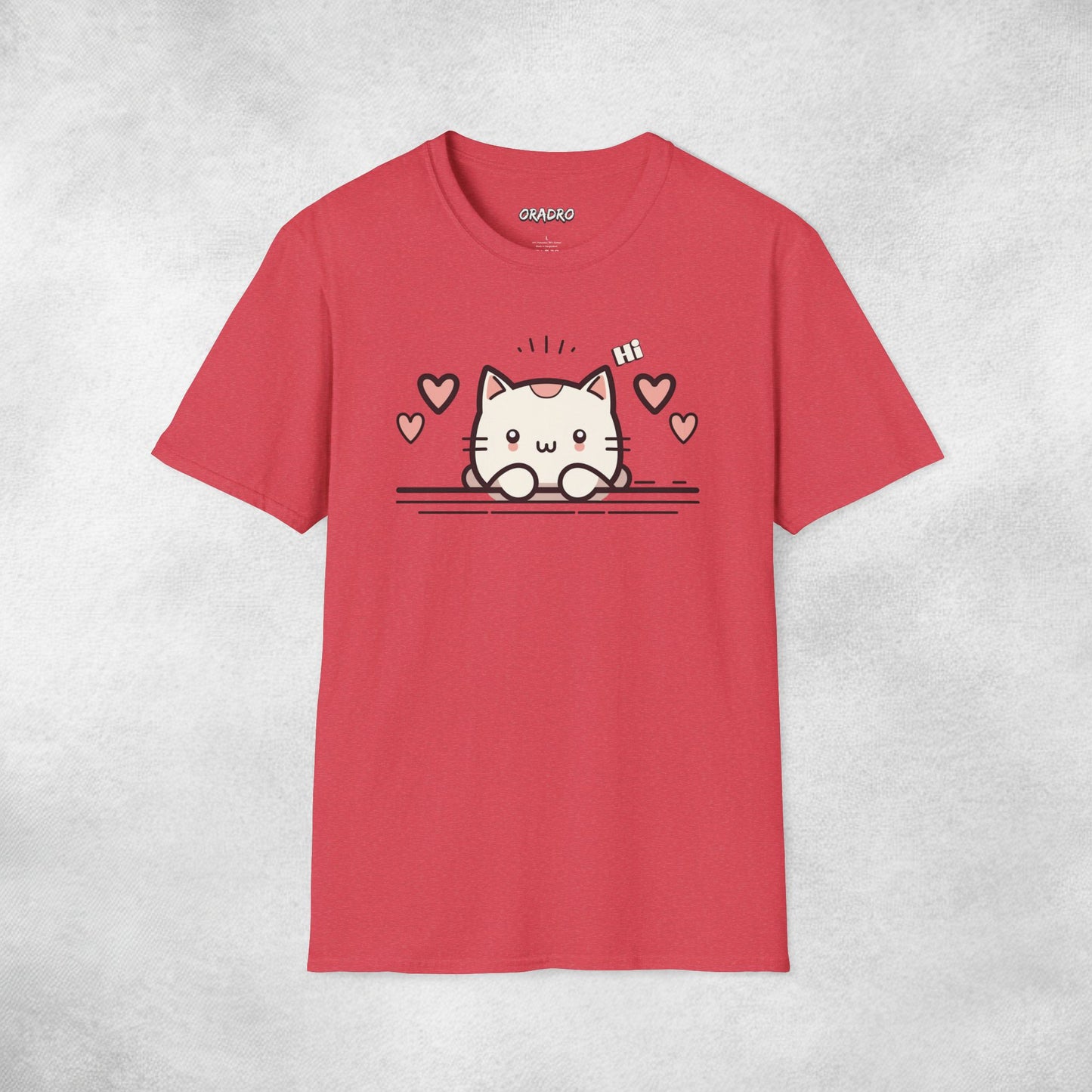 Charming Cat Hi T-shirt
