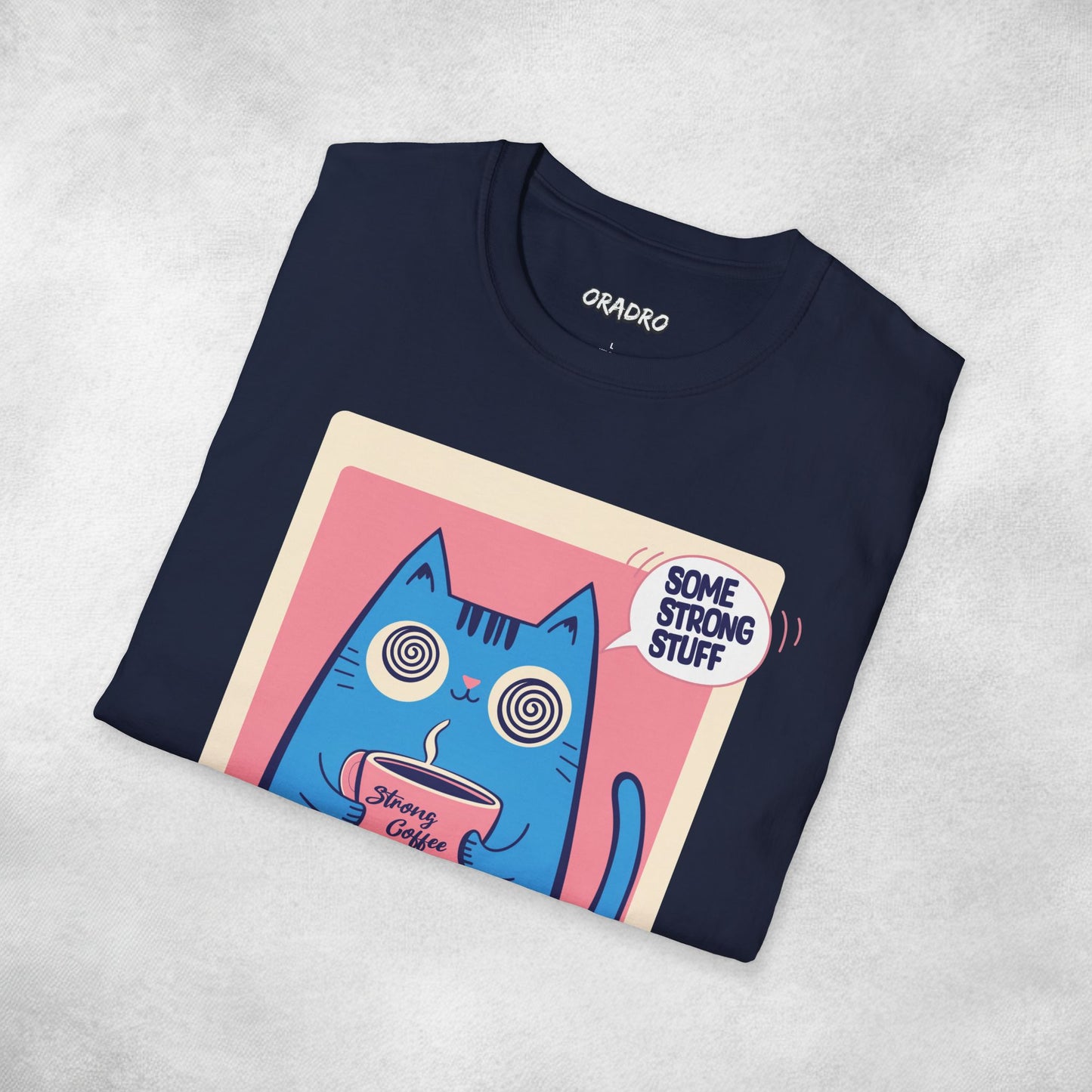 Some Strong Stuff Cat T-shirt