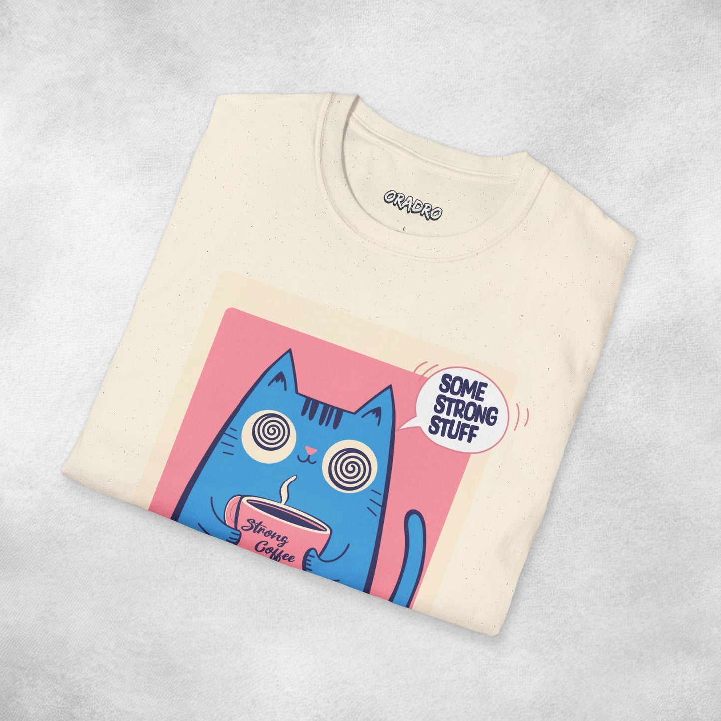 Some Strong Stuff Cat T-shirt