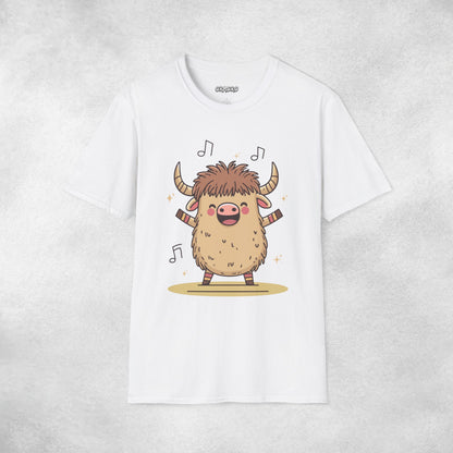 Highland Dancing Cow T-shirt