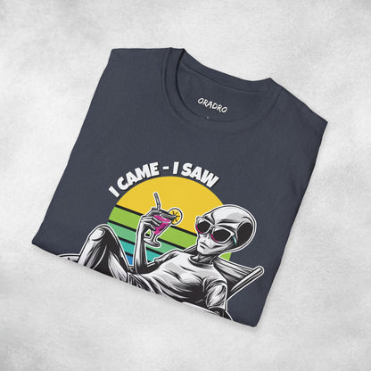 Came Saw Relaxed Alien T-shirt