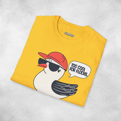 Too Cool For Flocks Seagale T-shirt