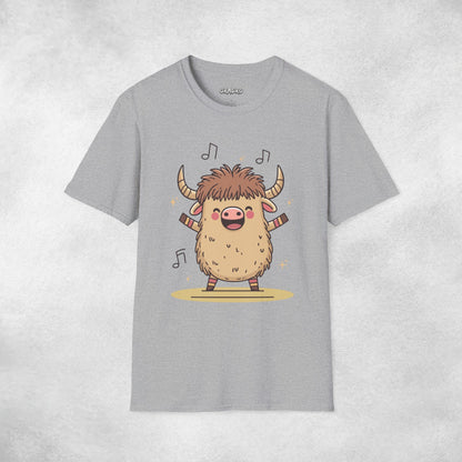 Highland Dancing Cow T-shirt