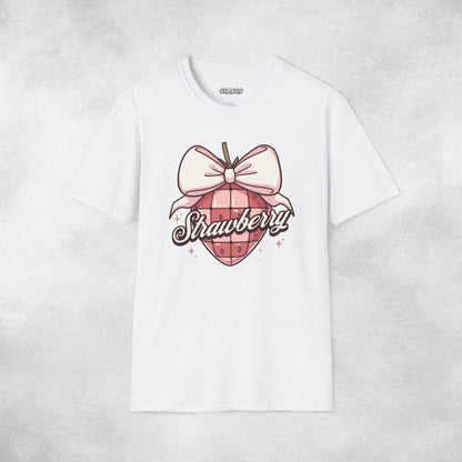 Strawberry Bow Tie T-shirt