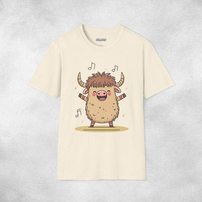 Highland Dancing Cow T-shirt