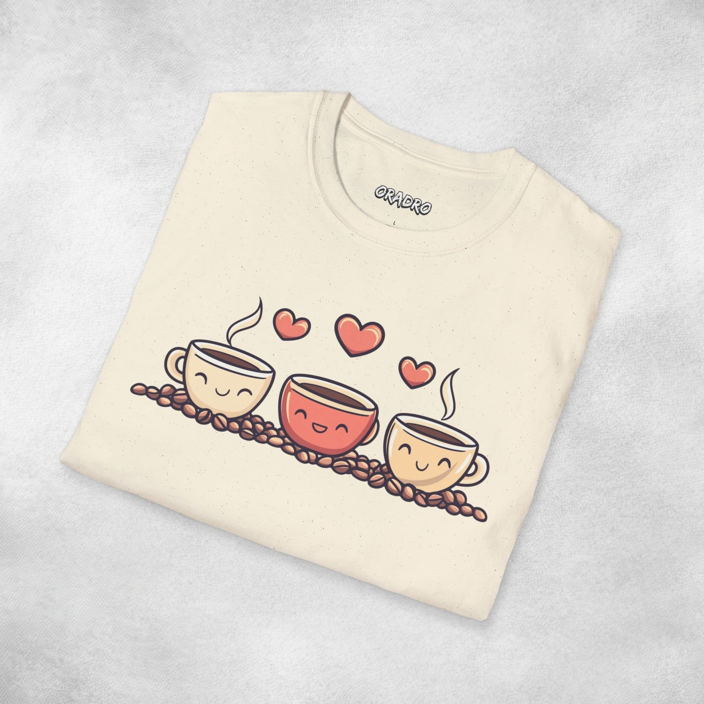 Coffee Cups Morning Joy T-shirt