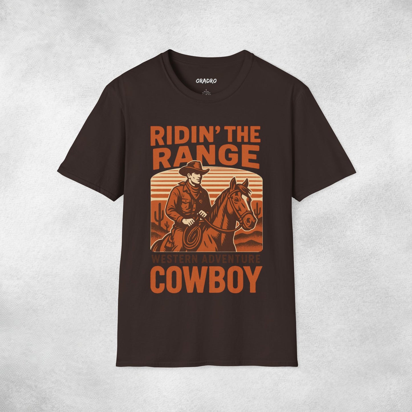 Ridin’ the Range - Cowboy T-shirt