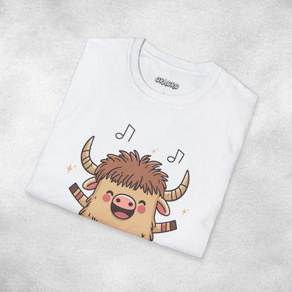 Highland Dancing Cow T-shirt