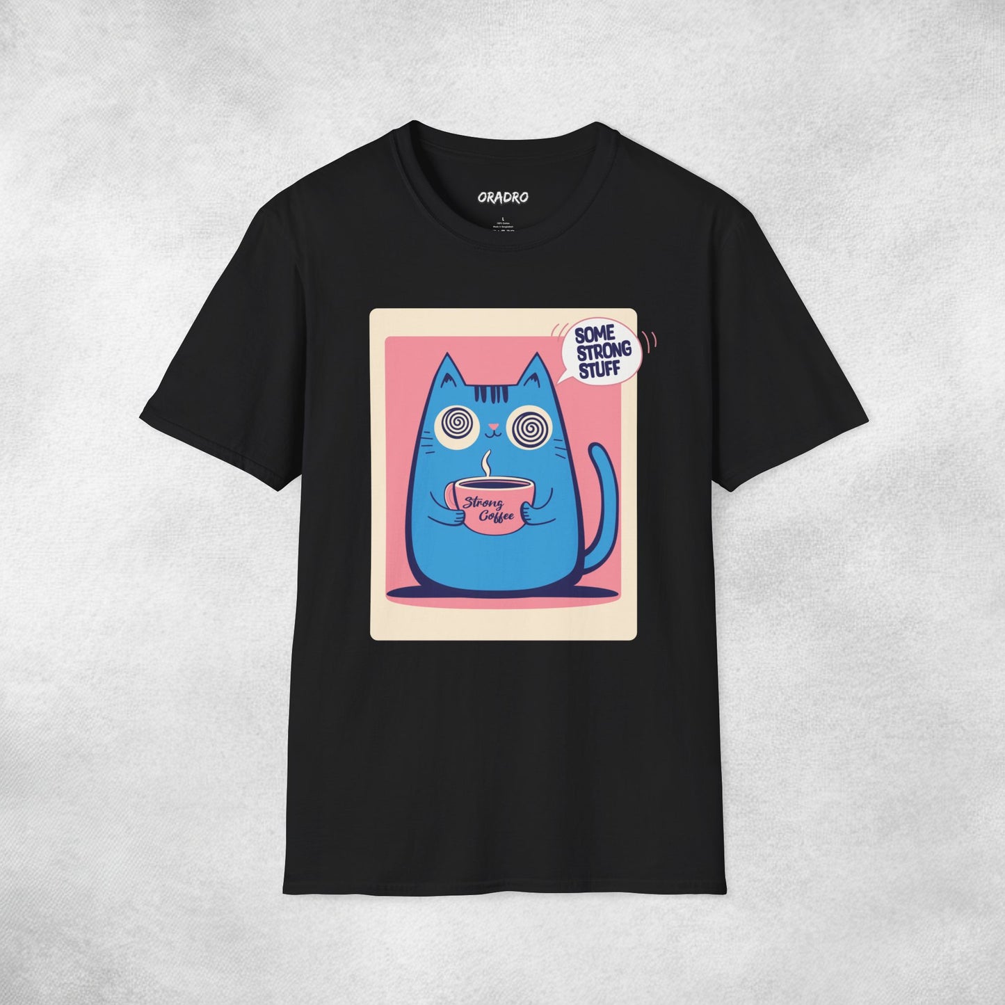 Some Strong Stuff Cat T-shirt