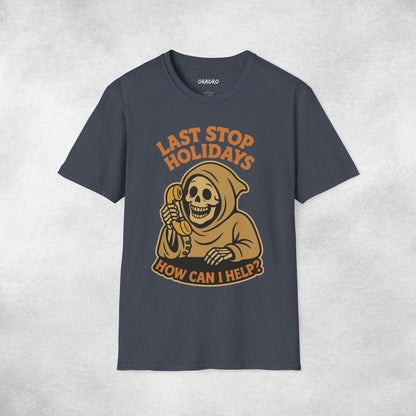 Last Stop Holidays T-shirt