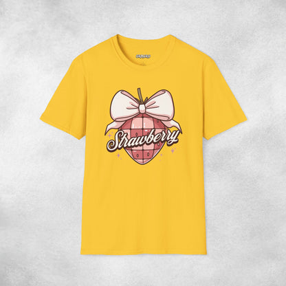 Strawberry Bow Tie T-shirt