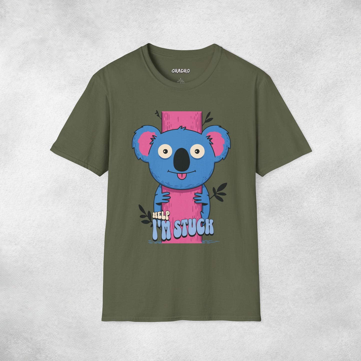 Help I'm Stuck - Koala T-shirt
